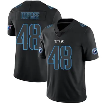 Black Impact Youth Bud Dupree Tennessee Titans Limited Jersey