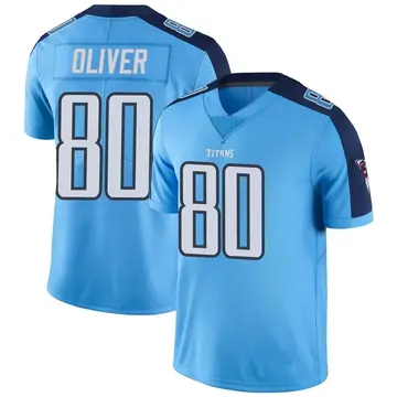 Light Blue Men's Bryce Oliver Tennessee Titans Limited Color Rush Jersey