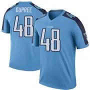 Light Blue Youth Bud Dupree Tennessee Titans Legend Color Rush Jersey