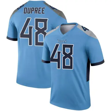 Light Blue Youth Bud Dupree Tennessee Titans Legend Jersey