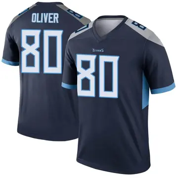 Navy Men's Bryce Oliver Tennessee Titans Legend Jersey