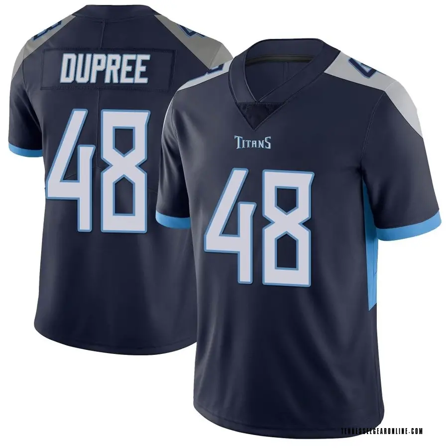 Navy Men's Bud Dupree Tennessee Titans Limited Vapor Untouchable Jersey