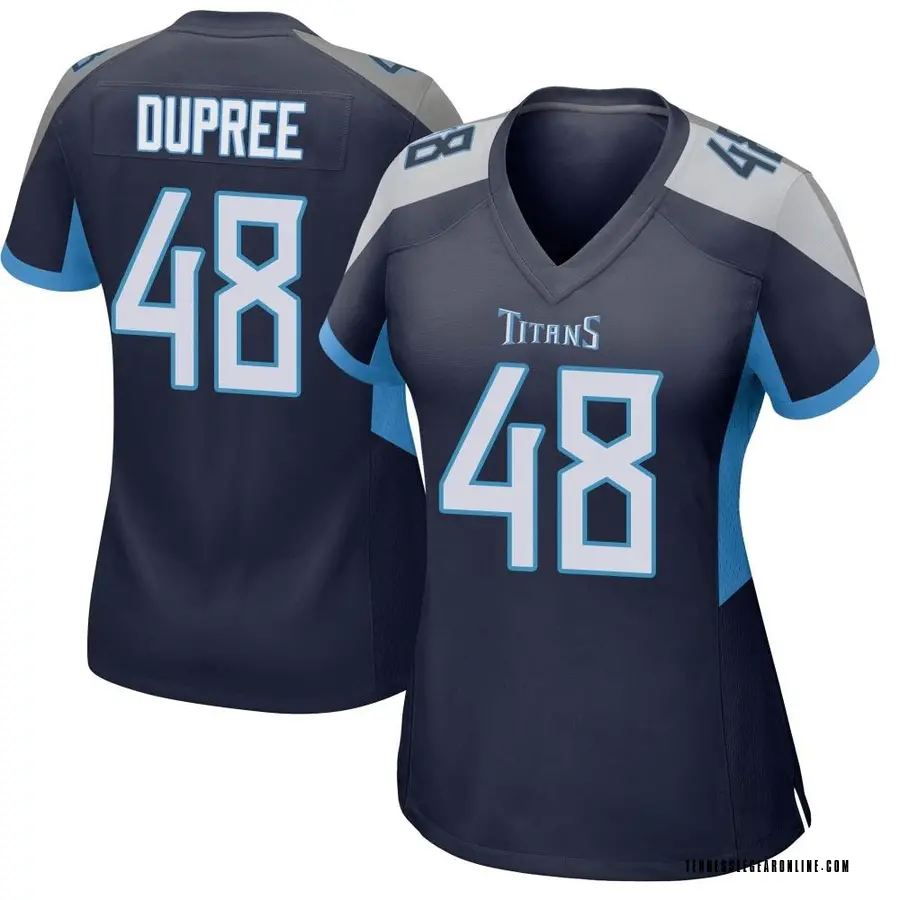 Navy Women's Bud Dupree Tennessee Titans Game Jersey