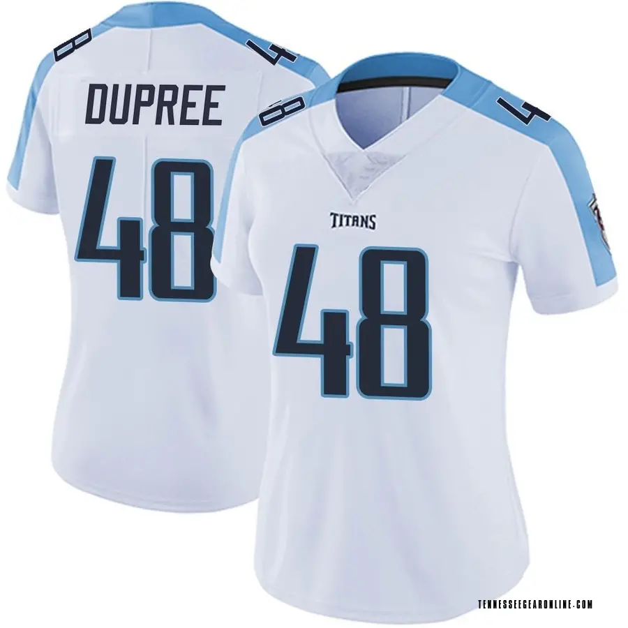 White Women's Bud Dupree Tennessee Titans Limited Vapor Untouchable Jersey