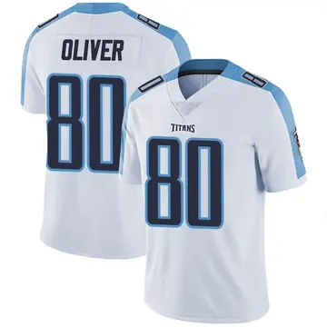 White Youth Bryce Oliver Tennessee Titans Limited Vapor Untouchable Jersey