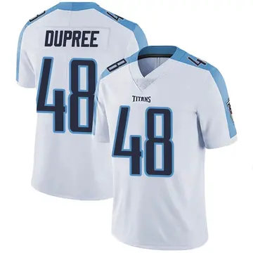 White Youth Bud Dupree Tennessee Titans Limited Vapor Untouchable Jersey